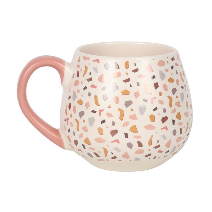 Terrazzo Print Rounded Mug - Scents & Gifts UK