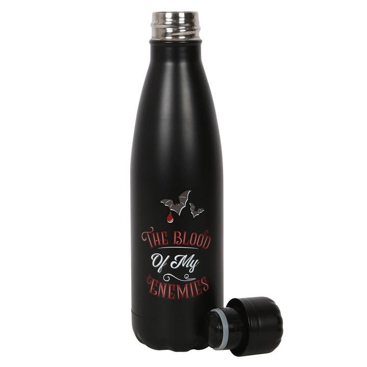 The Blood Of My Enemies Metal Water Bottle - Scents & Gifts UK