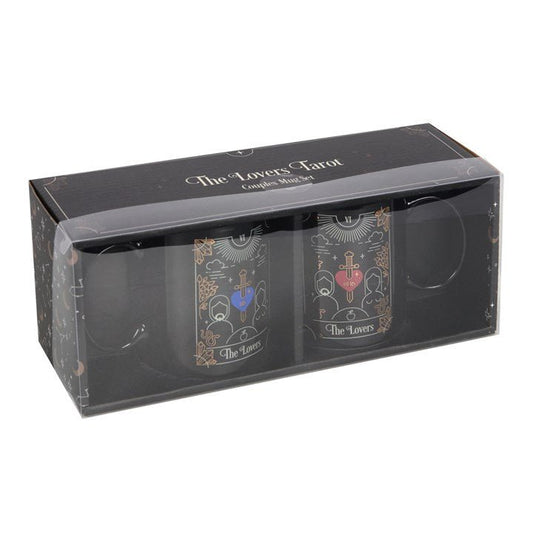 The Lovers Tarot Couples Mug Set - Scents & Gifts UK
