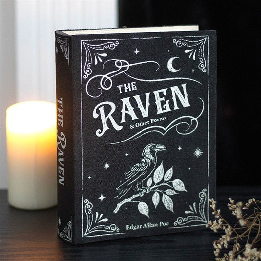 The Raven Book Shaped Storage Box - Scents & Gifts UK