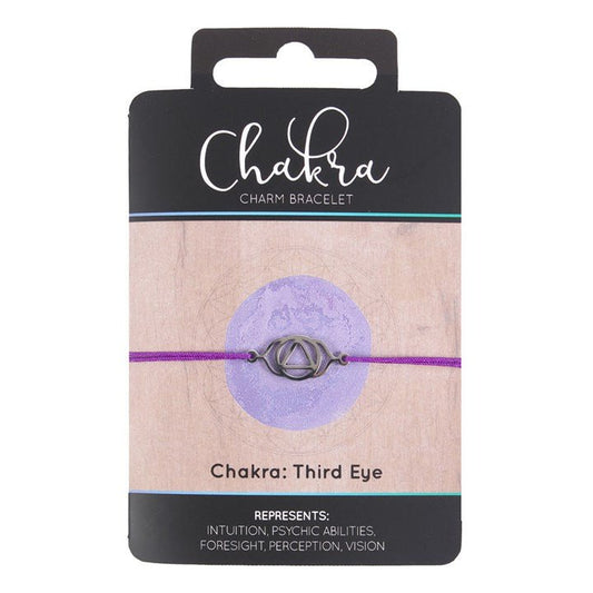 Third Eye Chakra Charm Bracelet - Scents & Gifts UK