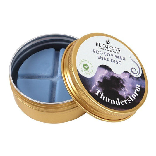 Thunderstorm Soy Wax Snap Disc - Scents & Gifts UK