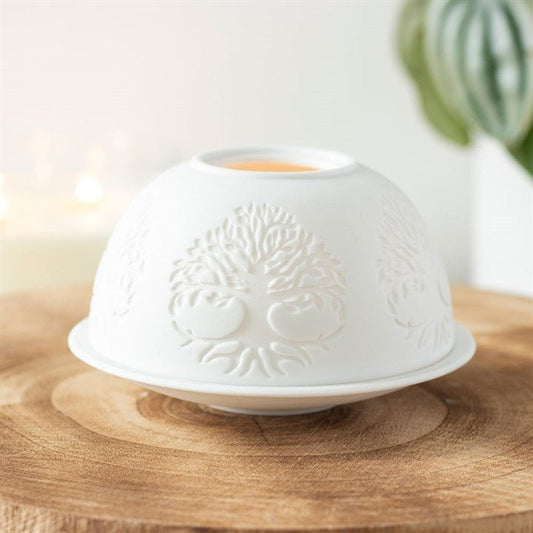 Tree of Life Dome Tealight Holder - Scents & Gifts UK