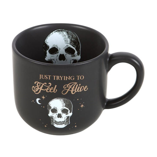 Trying To Feel Alive Mug - Scents & Gifts UK