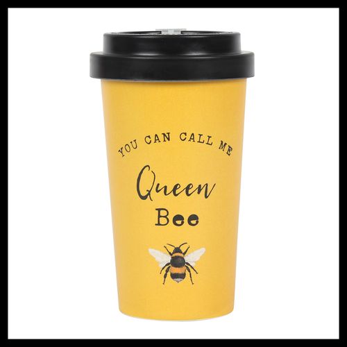 Queen Bee Bamboo Eco Travel Mug