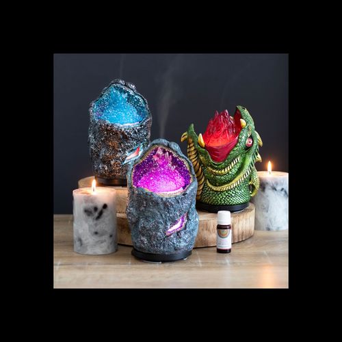 Purple Crystal Cave Electric Aroma Diffuser