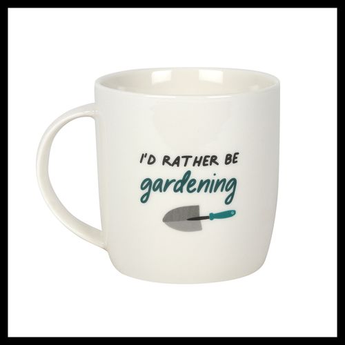 I'd Rather Be Gardening Ceramic Mug