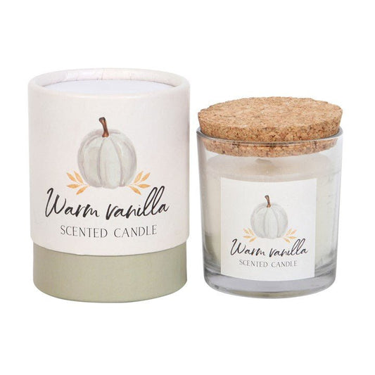 Warm Vanilla Autumn Candle - Scents & Gifts UK