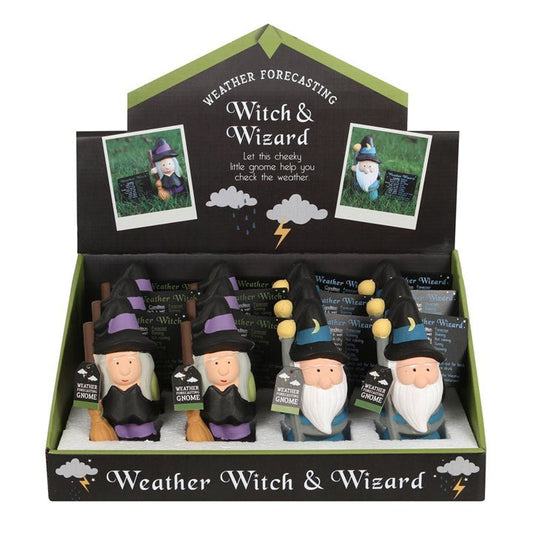 Weather Forecasting Witch and Wizard Display - Scents & Gifts UK