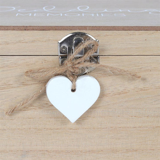 Wedding Memories Hinged Memento Box - Scents & Gifts UK