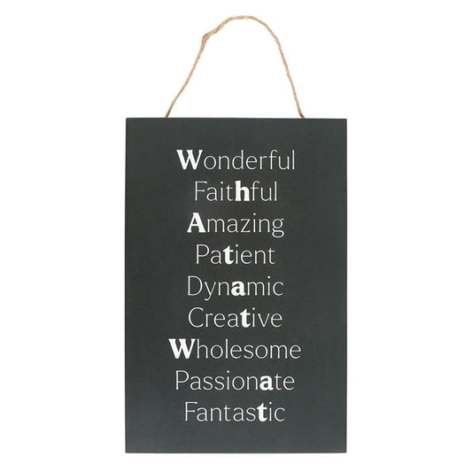 What a Tw*t Sweary Hanging Sign - Scents & Gifts UK