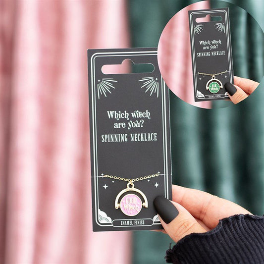 Which Witch Are You Spinning Necklace - Scents & Gifts UK