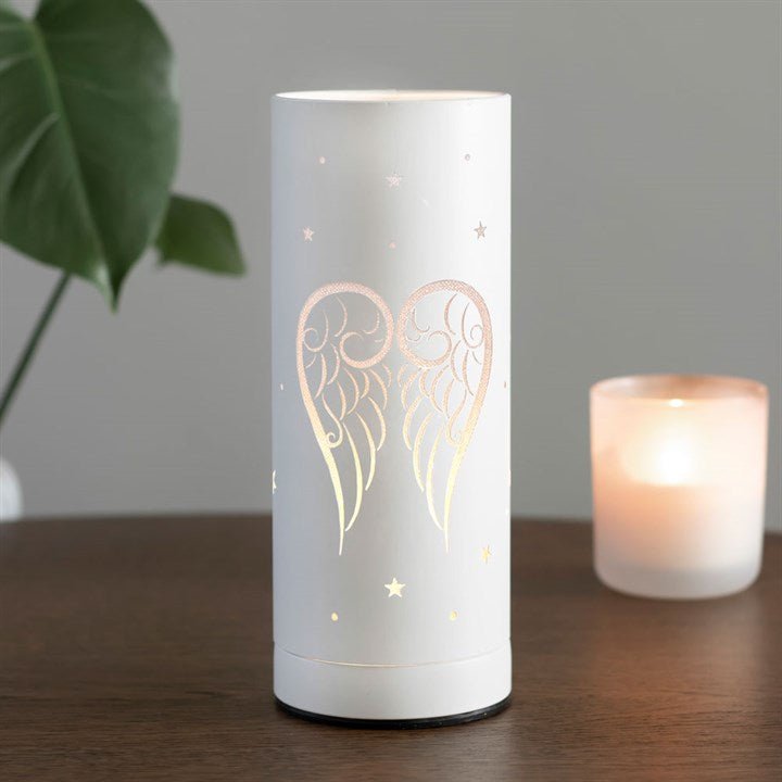 White Angel Wings Electric Aroma Lamp - Scents & Gifts UK