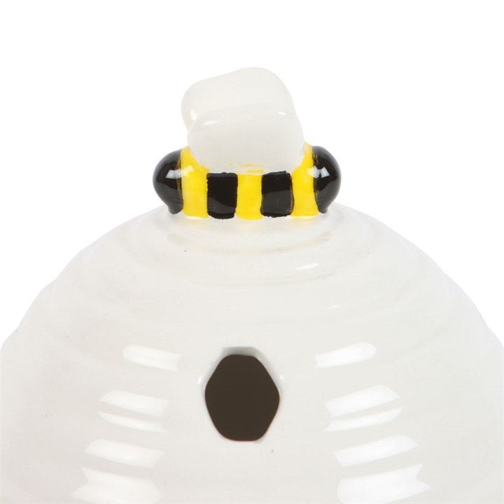White Beehive Incense Cone Holder - Scents & Gifts UK