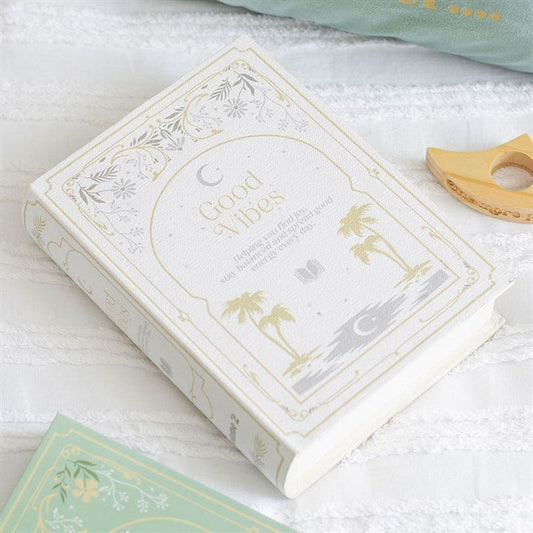 White Book Shaped Storage Box - Scents & Gifts UK
