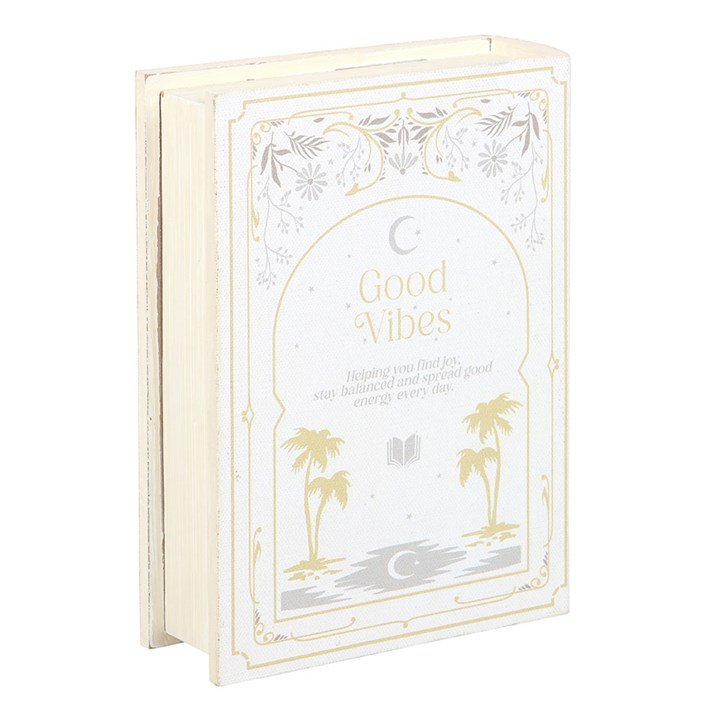 White Book Shaped Storage Box - Scents & Gifts UK