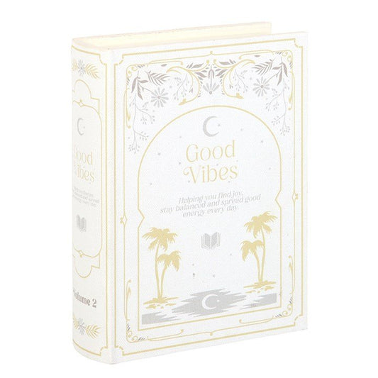 White Book Shaped Storage Box - Scents & Gifts UK