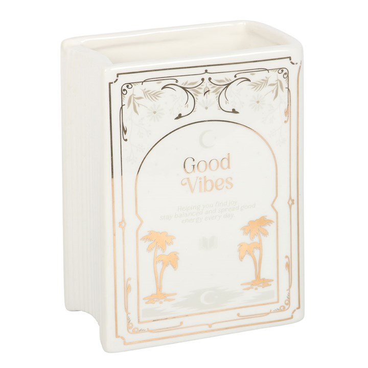 White Book Shaped Vase - Scents & Gifts UK