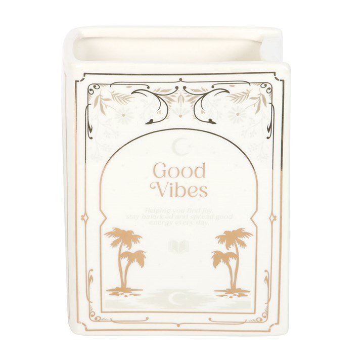 White Book Shaped Vase - Scents & Gifts UK