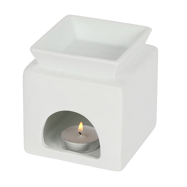 White Family Cut Out Oil Burner - Scents & Gifts UK