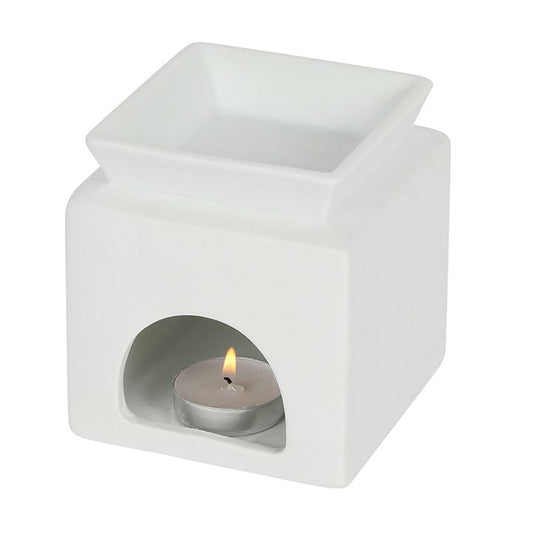 White Family Cut Out Oil Burner - Scents & Gifts UK