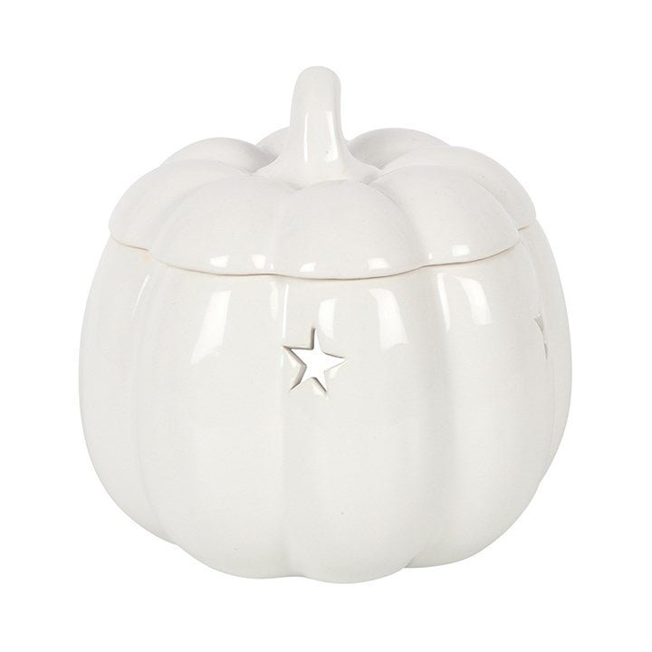 White Pumpkin Oil Burner - Scents & Gifts UK