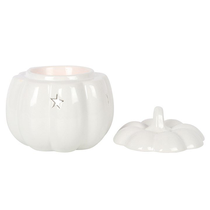 White Pumpkin Oil Burner - Scents & Gifts UK