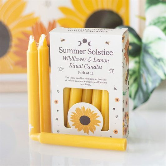 Wildflower & Lemon Summer Ritual Candles - Scents & Gifts UK