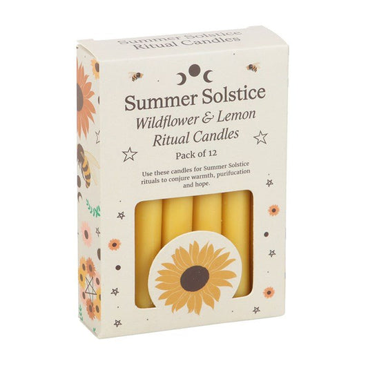 Wildflower & Lemon Summer Ritual Candles - Scents & Gifts UK