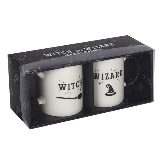 Witch and Wizard Mug Set - Scents & Gifts UK