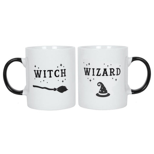 Witch and Wizard Mug Set - Scents & Gifts UK