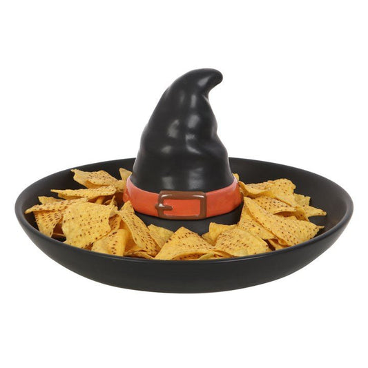 Witch Hat Chip & Dip Dish - Scents & Gifts UK