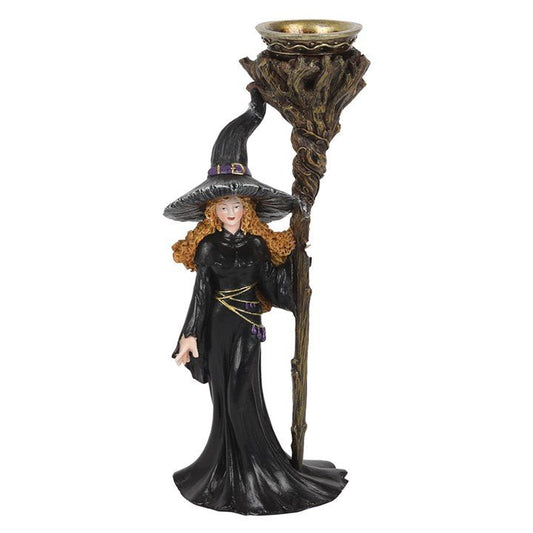 Witch with Staff Backflow Incense Burner - Scents & Gifts UK