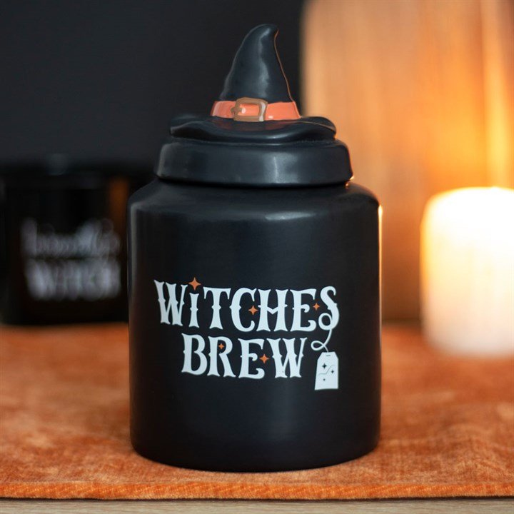 Witches Brew Ceramic Tea Canister - Scents & Gifts UK