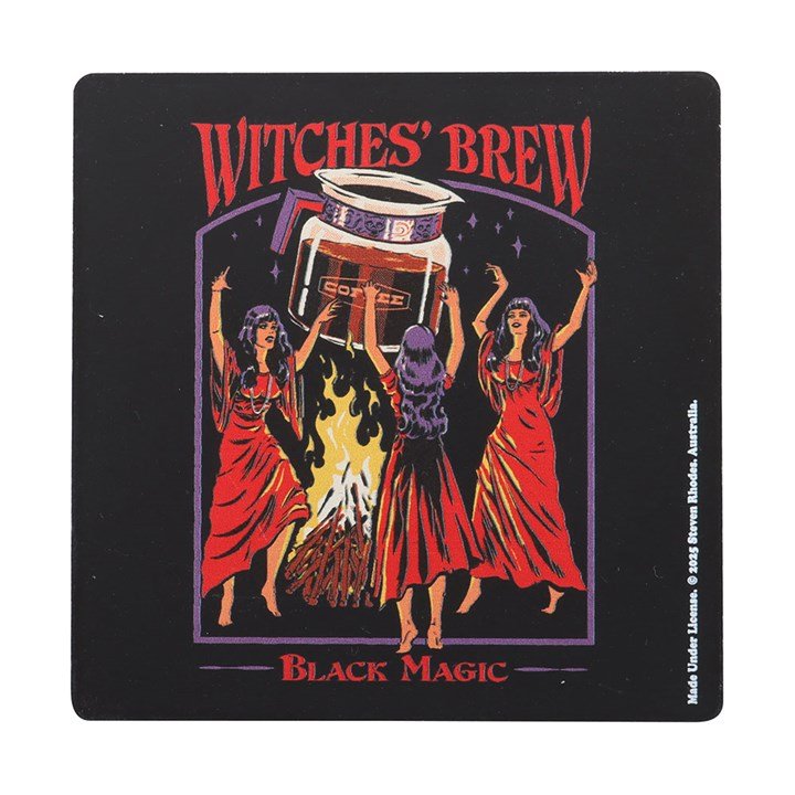 Witches' Brew Coaster by Steven Rhodes - Scents & Gifts UK