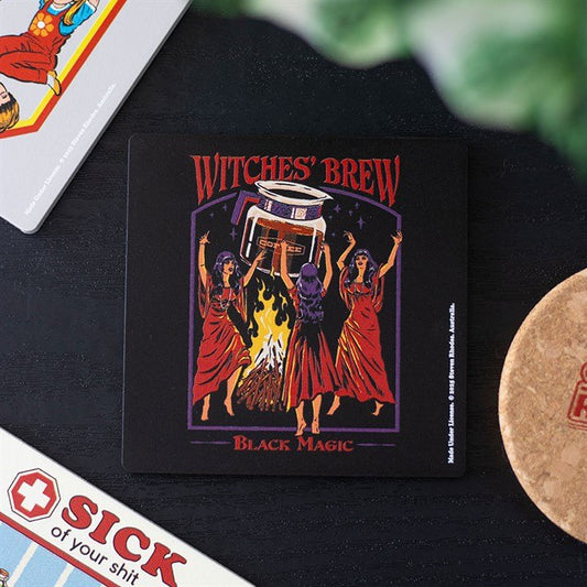Witches' Brew Coaster by Steven Rhodes - Scents & Gifts UK