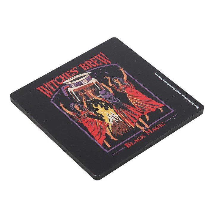 Witches' Brew Coaster by Steven Rhodes - Scents & Gifts UK