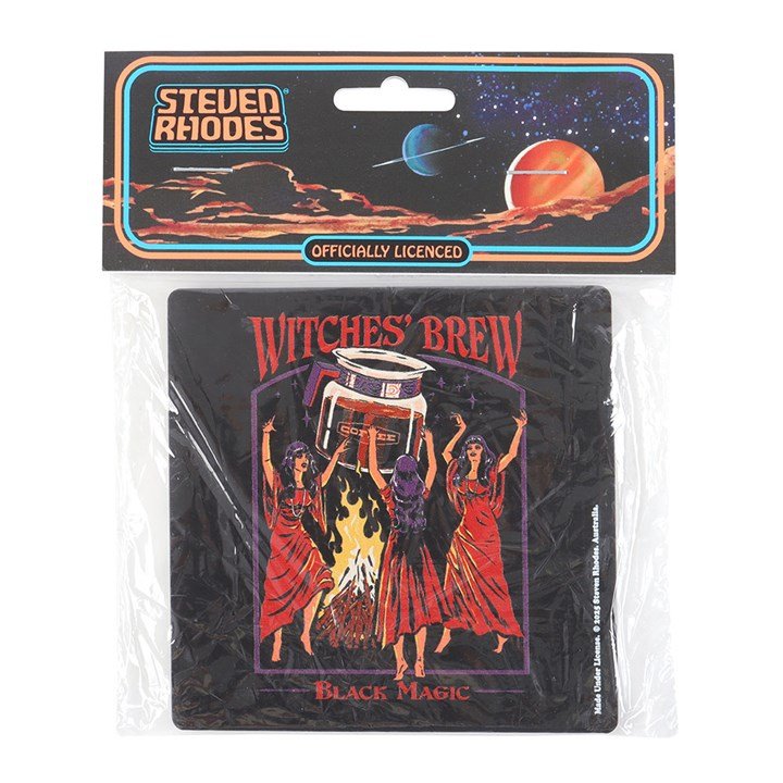 Witches' Brew Coaster by Steven Rhodes - Scents & Gifts UK