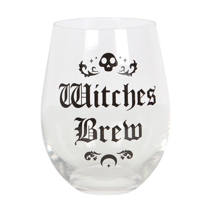 Witches Brew Stemless Wine Glass - Scents & Gifts UK