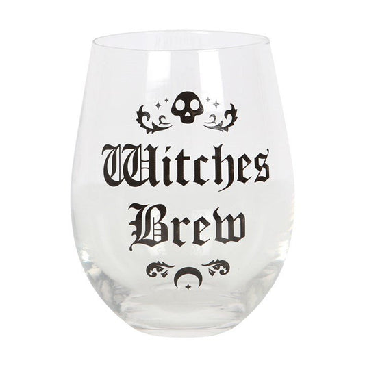 Witches Brew Stemless Wine Glass - Scents & Gifts UK