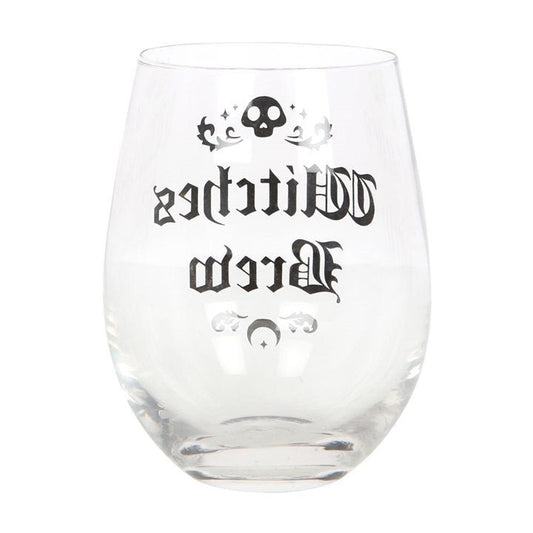Witches Brew Stemless Wine Glass - Scents & Gifts UK