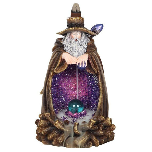 Wizard Backflow Incense Burner with Light - Scents & Gifts UK
