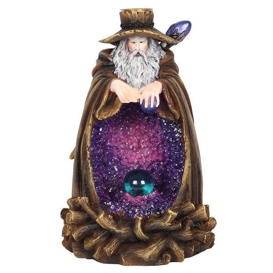Wizard Backflow Incense Burner with Light - Scents & Gifts UK