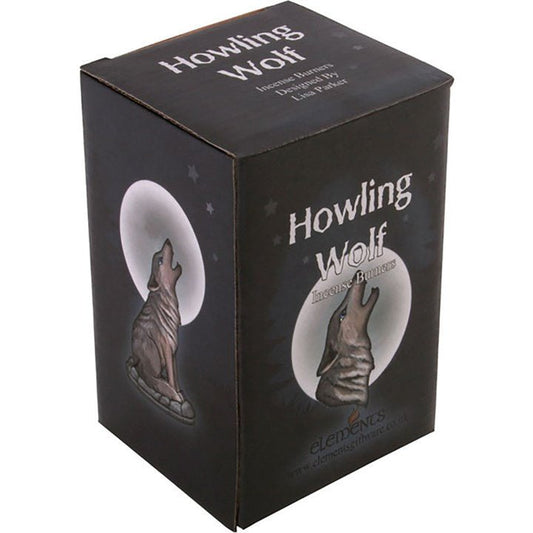 Wolf Incense Cone Holder by Lisa Parker - Scents & Gifts UK