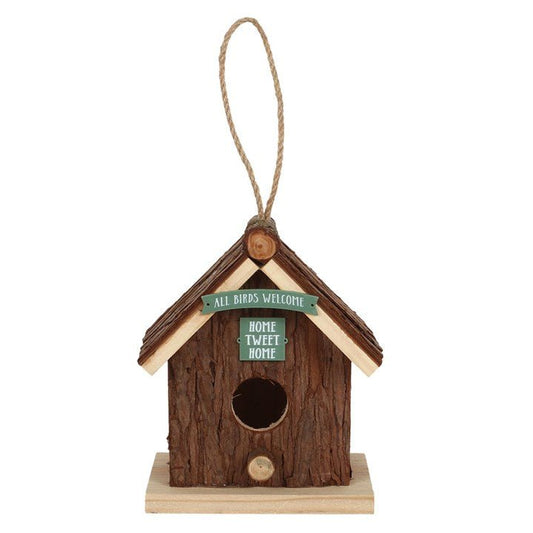 Wood Bark Bird House - Scents & Gifts UK