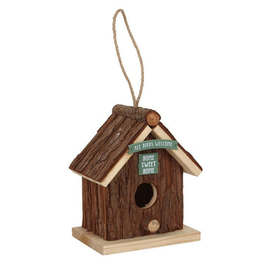 Wood Bark Bird House - Scents & Gifts UK
