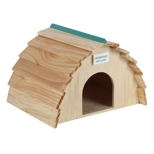 Wooden Hedgehog House - Scents & Gifts UK