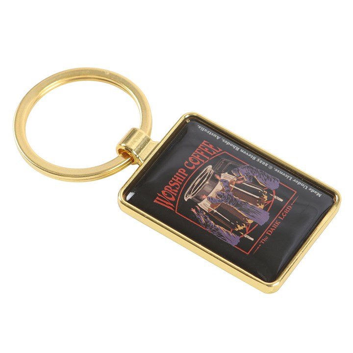 Worship Coffee Keyring by Steven Rhodes - Scents & Gifts UK