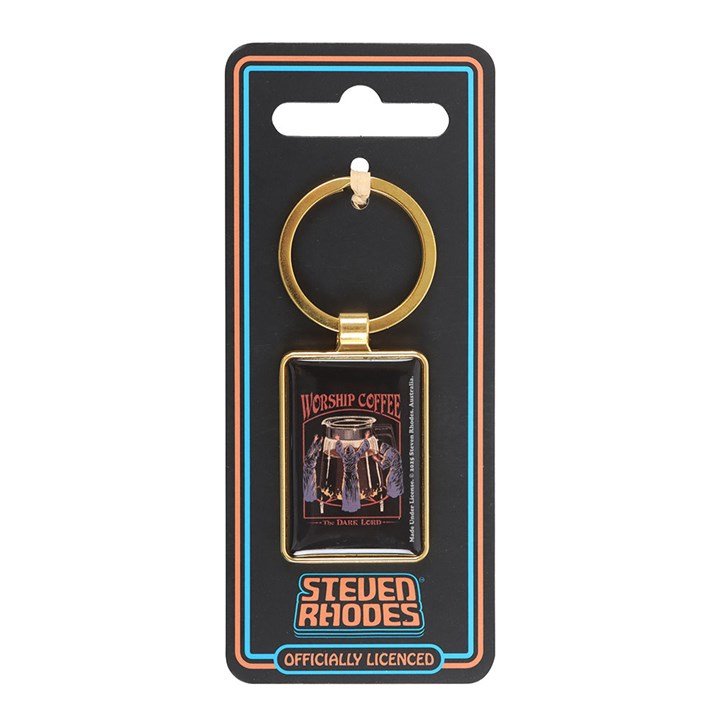 Worship Coffee Keyring by Steven Rhodes - Scents & Gifts UK