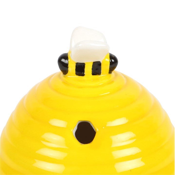 Yellow Beehive Incense Cone Holder - Scents & Gifts UK